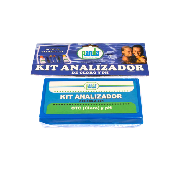 Kit analizador de cloro y PH